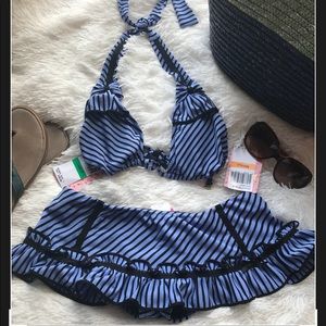 Super cute Betsy Johnson 2 piece bikini.